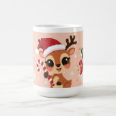 Cute Reindeer Christmas Mug (Centre)
