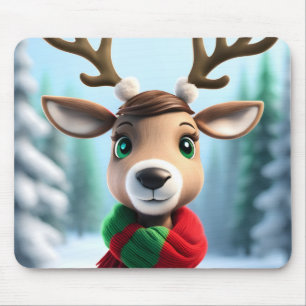 Cute Reindeer Muismat