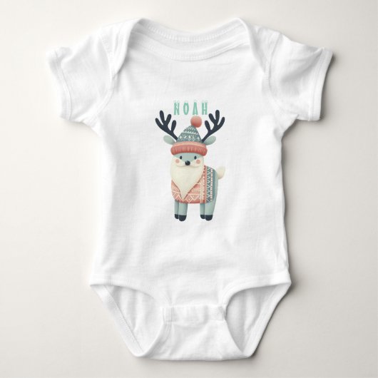 Cute Reindeer Romper (Voorkant)