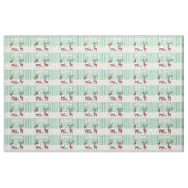 Cute Reindees tissu de Noël (Fat Quarter)