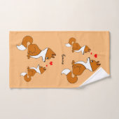 Cute renard (Serviette à main)