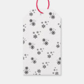 Cute rendier in kerstmuts | Prettig kerstfeest  Cadeaulabel (Achterkant)