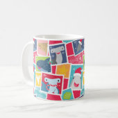 Cute Requin Espèces Mug de Noël (Devant gauche)