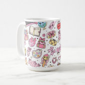 Cute Retro Back To School Teacher Coffee Tea Mug (Devant gauche)