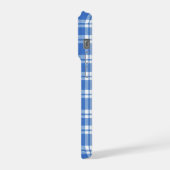 Cute Retro Blue Gingham Plaid Aesthetic Checker (Côté gauche)