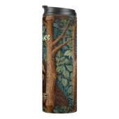 Cute retro boho Sloth Hang in there Thermosbeker (Geroteerd rechts)