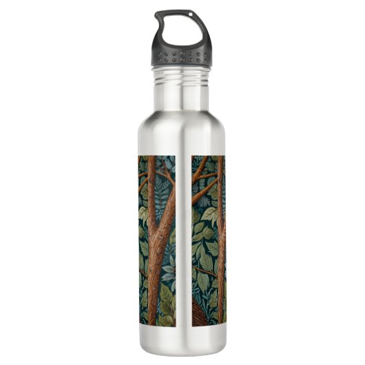 Cute retro boho Sloth Hang in there Waterfles (Achterkant)