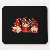 Cute Retro Chocolate Hot Cocoa Mug Funny Gnomes Ch Muismat (Voorkant)