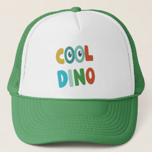 Cute Retro Dinosaurus Honkbalpet voor Peuters en Trucker Pet