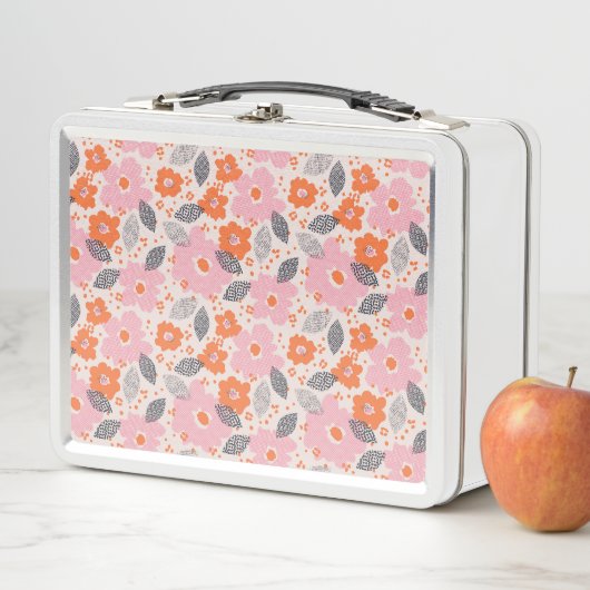 Cute Retro Floral Pattern (In situ)