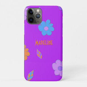 Cute Retro Flower iPhone 11 Pro Hoesje