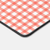 Cute Retro Red Gingham Plaid pattern (Coin)