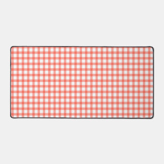 Cute Retro Red Gingham Plaid pattern
