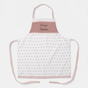 Cute Retro Roze Whisper Polka Dot Schort