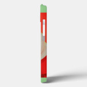 Cute Retro Santa Claus  Case-Mate iPhone Case (Achterkant / Links)