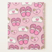 Cute Retro Style Nurse Planner (Achterkant)