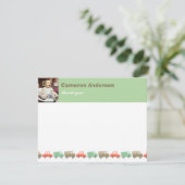 Cute Retro Transport Jongens Speelgoed Kinderen Ve Bedankkaart (Staand voorkant)