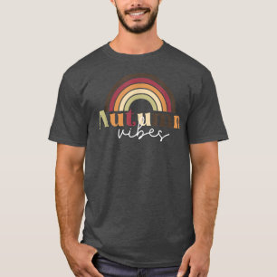 Cute Retro Trendy Beauful Herfst Autumn Vibes Wome T-shirt