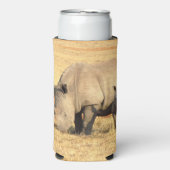 Cute rhinoceros in afrika (Seltzer Voorkant)