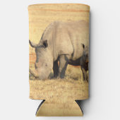 Cute rhinoceros in afrika (Voorkant)