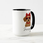 Cute RN Crochet Dog Valentine’s Day Mok (Voorkant rechts)