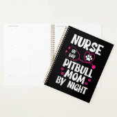 Cute RN Nurse Pit Bull Maman Paw Dog Puppy Lover (Devant avec enveloppe)
