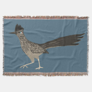 Cute Roadrunner Colored Pencil Art Deken