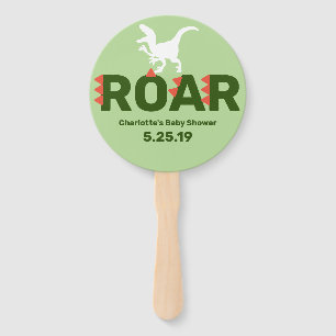 Cute Roar Dinosaur Baby shower Handwaaier