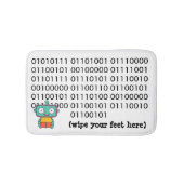 Cute Robot Bath Mat (Voorkant)