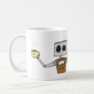 Cute Robot Coffee cup Koffiemok