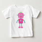 Cute Robot, Funny Robot, Gekke Robot, Robot, Roze  (Voorkant)