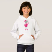 Cute Robot, Funny Robot, Girl Robot, Robot roze (Voorkant volledig)