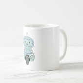 Cute Robot Illustration Koffiemok (Voorkant rechts)
