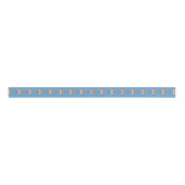 Cute Robot Ribbon Grosgrain Lint (Voorkant)