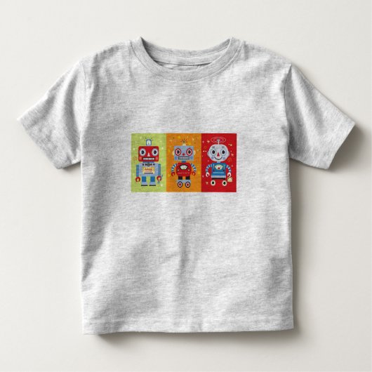 Cute Robot T-shirt (Voorkant)