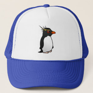 Cute Rockhopper Penguin Trucker Pet