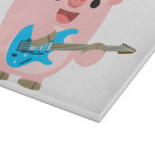 Cute Rockin-Cartoon snijplank (Hoek)