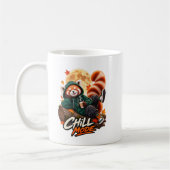 Cute Rode Panda Relax Modus Mok (Links)