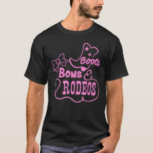 Cute Rodeo T-shirt Meisjes Western Prinses Cowgirl