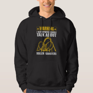 Cute Roller Onderzetter voor mannen aan de voorkus Hoodie