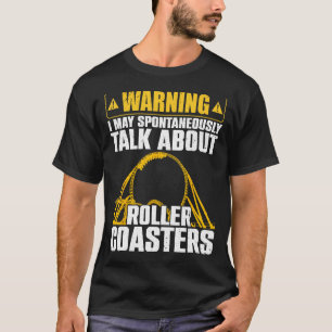 Cute Roller Onderzetter voor mannen aan de voorkus T-shirt