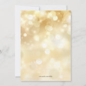 Cute Rolling Pin Cookie Exchange Holiday Invite Kaart (Achterkant)