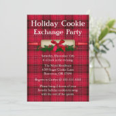 Cute Rolling Pin Cookie Exchange Invitation de vac (Debout devant)