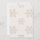 Cute Rolling Pin Cookie Exchange Invitation de vac (Dos)