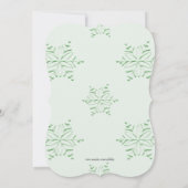 Cute Rolling Pin Cookie Exchange Invitation de vac (Dos)
