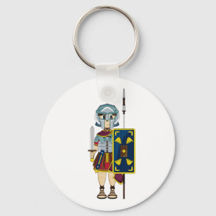 Cute Roman Gladiator Sleutelhanger