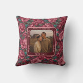 Cute Romantic 20Th Anniversary Throw Pillow Kussen (Achterkant)