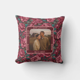 Cute Romantic 20Th Anniversary Throw Pillow Kussen