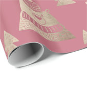 Cute roos beer met kerstboom cadeaupapier (Rol Hoek)