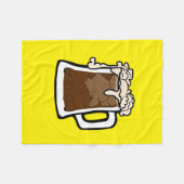 Cute Root Beer Float Children's Fleece Deken (Voorkant (Horizontaal))
